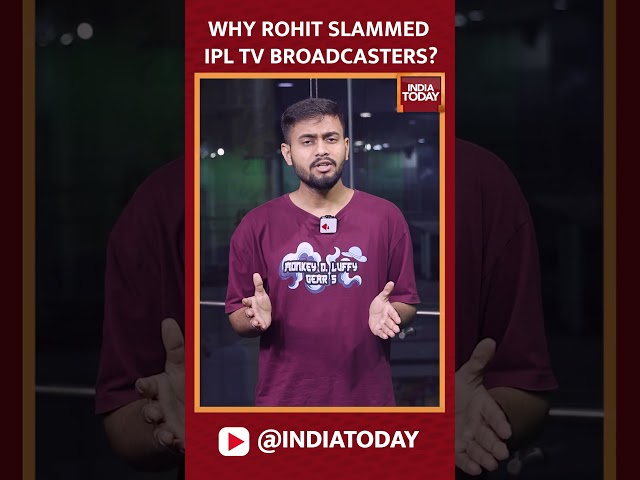 ⁣IPL 2024: Rohit Sharma Slams IPL TV Broadcaster For Breach Of Privacy: Cameras Recording Every Step