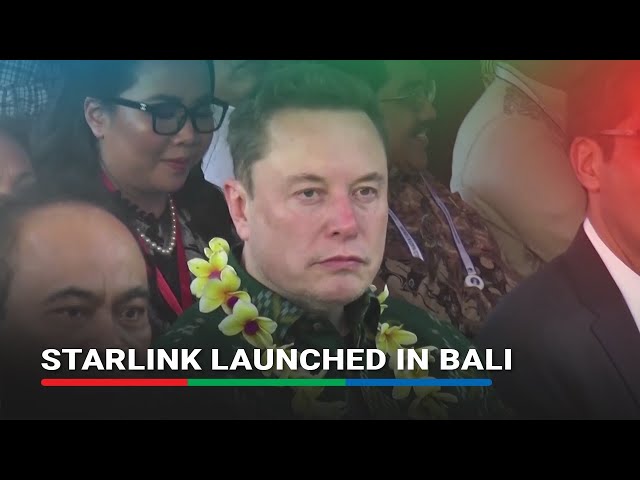 ⁣Musk, Indonesian health minister, launch Starlink for health sector