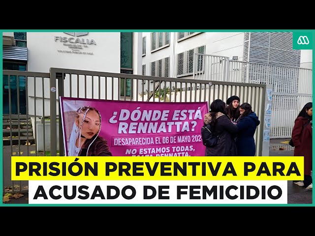 ⁣Decretan prisión preventiva a único imputado por femicidio de Rennatta Rozas