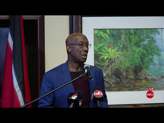 ⁣Prime Minister Dr Keith Rowley's Press Conference upon his return from Ghana and India.