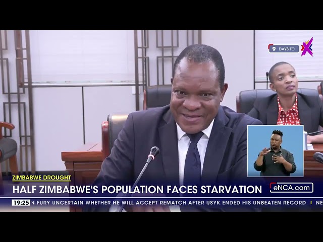 ⁣Half of Zimbabwe's population faces starvation