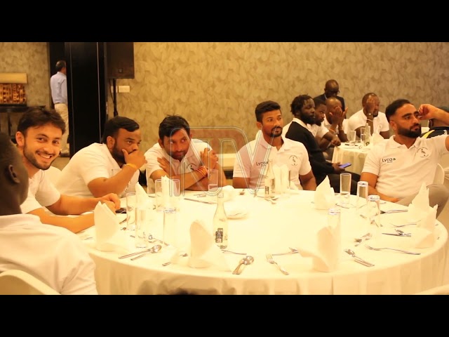 ⁣Cricket Cranes' send-off dinner before T20 World Cup debut