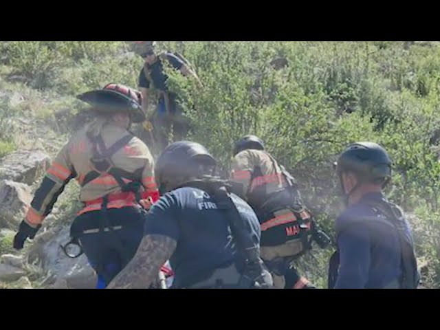 Climber rescued in Loveland after falling 60 feet