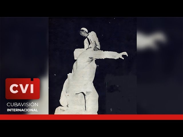 ⁣Conoce sobre el ultraje a la estatua de José Martí en el Parque Central por marinos yanquis