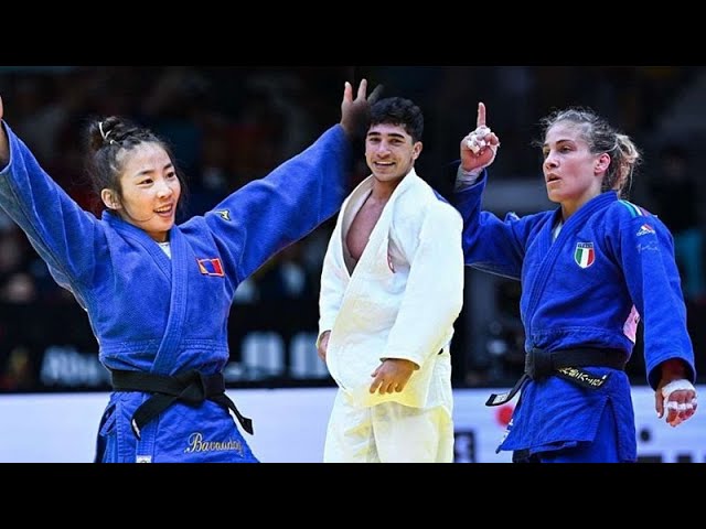 ⁣Ouverture des Championnats du monde de judo à Abu Dhabi