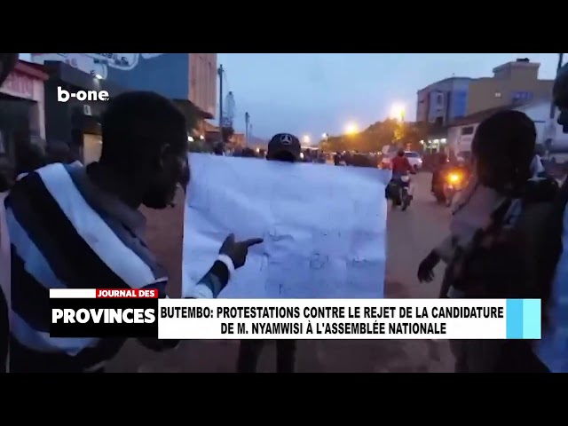 ⁣BUTEMBO : Protestation contre le rejet de la candidature de MBUSA NYAMWISI à l’assemblée nationale