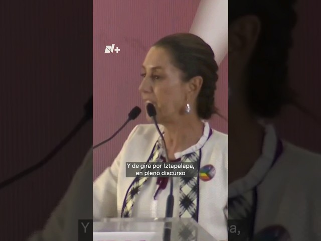 ⁣Candidato se toma selfie mientras Sheinbaum da discurso - Las Mangas del Chaleco