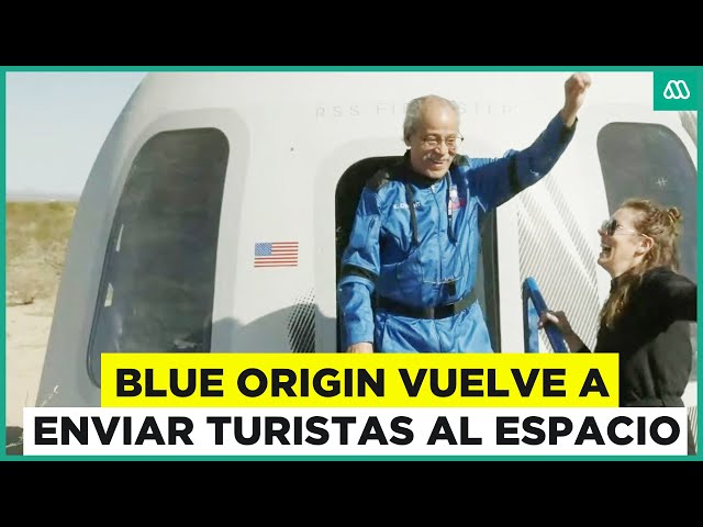 ⁣Blue Origin lleva turistas al espacio tras dos años de pausa