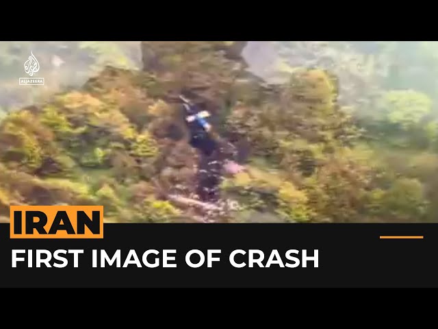 ⁣First image of crash site as Iran president confirmed dead | Al Jazeera Newsfeed