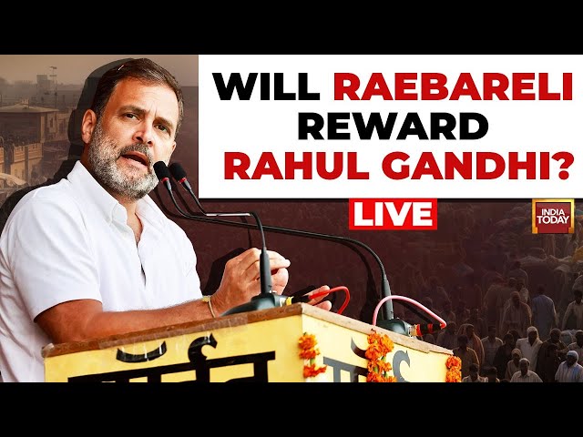 ⁣Lok Sabha Elections 2024 LIVE: Will Raebareli Reward Congress' Rahul Gandhi? | India Today LIVE