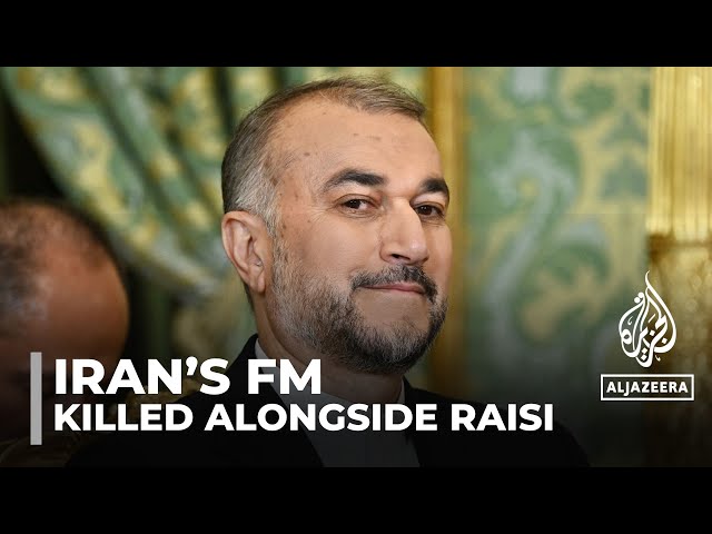 ⁣Iran's Foreign Minister Amirabdollahian dies alongside Raisi in a helicopter crash