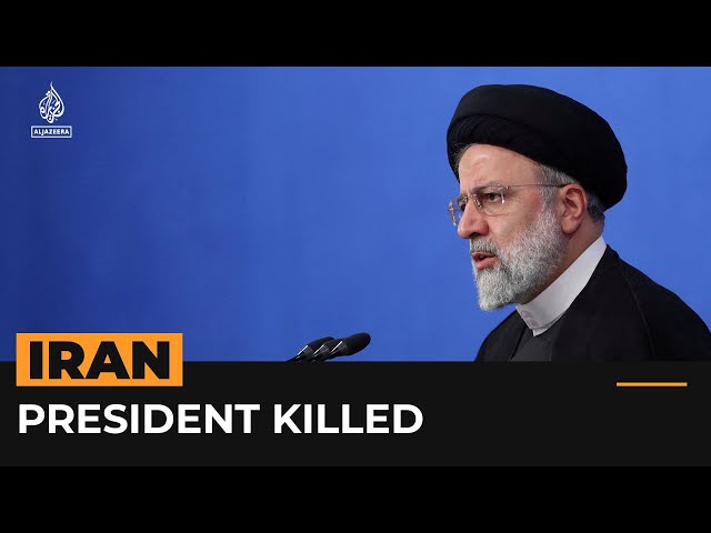 ⁣Iran’s president killed in helicopter crash | AJ #shorts