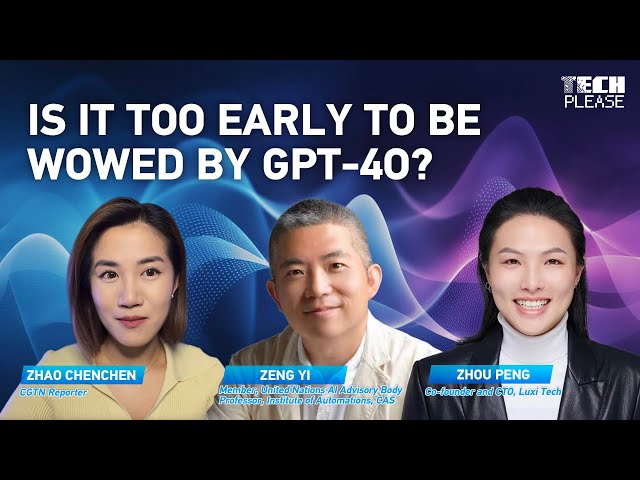 ⁣Tech Please: Is it too early to be wowed by GPT-4o?