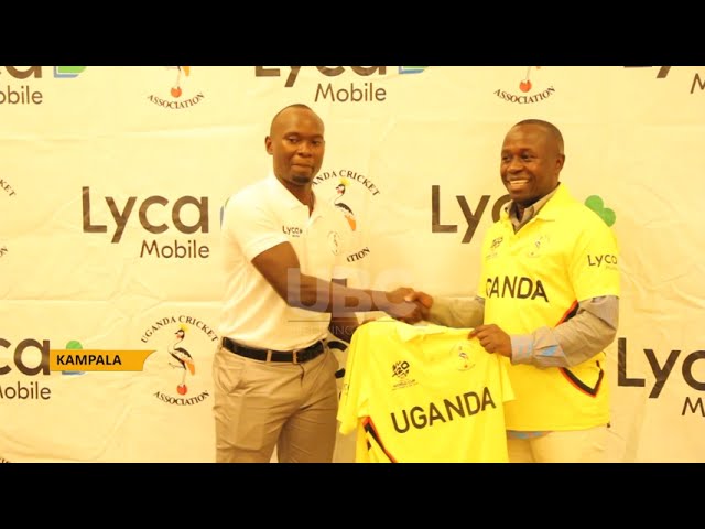 ⁣2024 ICC T20 MEN'S WORLD CUP: SPORTS MINISTER OGWANG HANDS OVER  JERSEY TO CRICKET CRANES