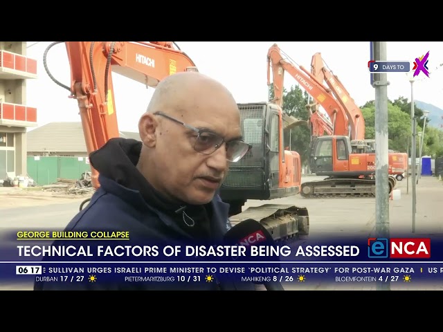 ⁣George building collapse | Technical factors of disaster being assessed