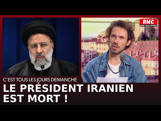 ⁣Arnaud Demanche : le président iranien est mort !