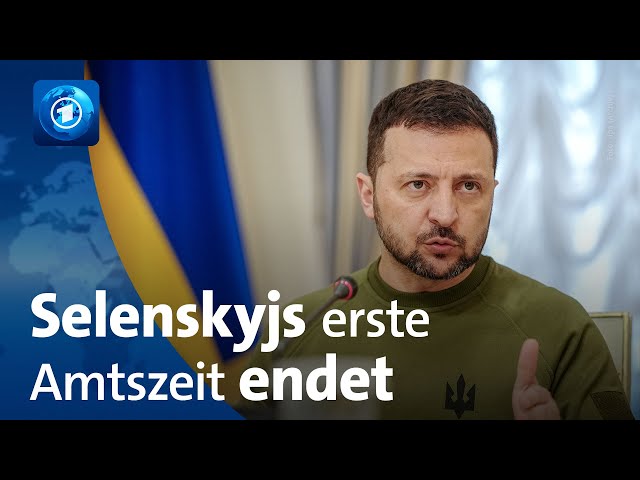 ⁣Amtszeit von ukrainischem Präsident Selenskyj endet – wegen Kriegszustands noch keine Neuwahlen