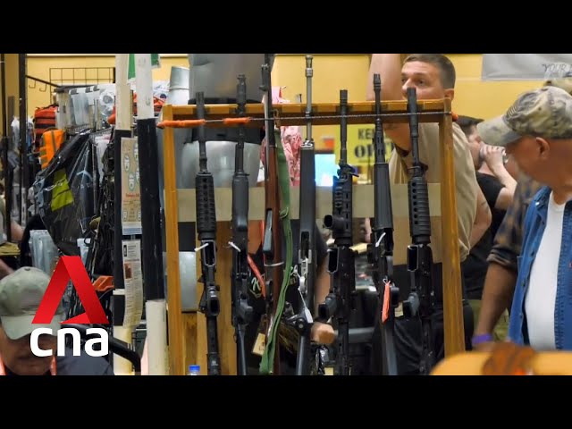 ⁣Major change in US gun regulation takes effect after years of political wrangling