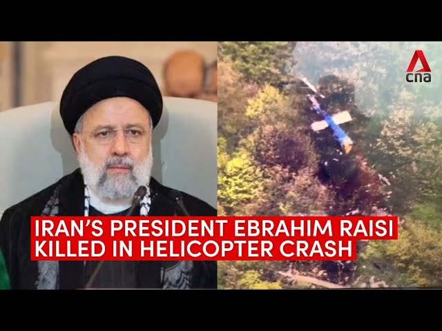 ⁣Iranian President Ebrahim Raisi killed in helicopter crash