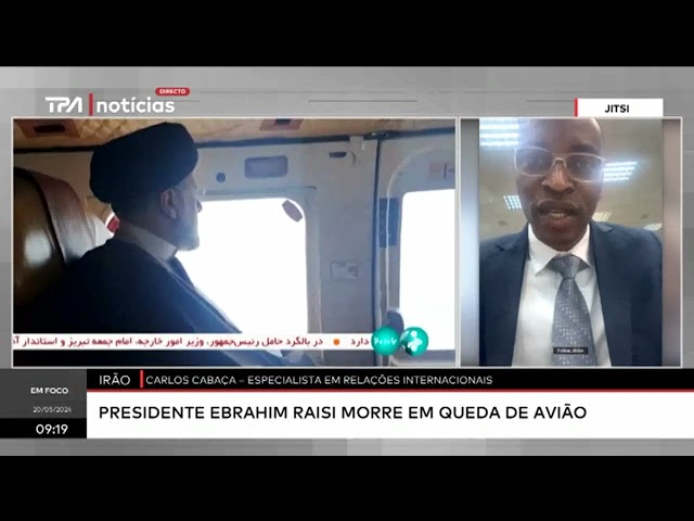 ⁣"Em Foco" Irão -  Presidente Ebrahim Raisi morre em queda de avião