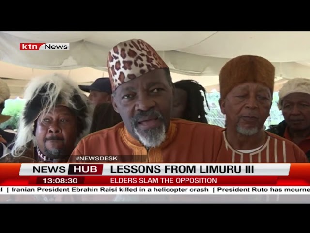 ⁣Lessons from Limuru III : Kikuyu elders oppose the meeting