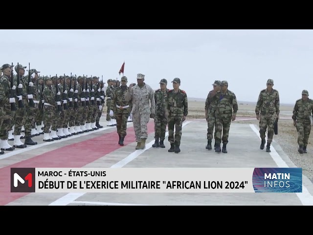 ⁣Maroc - USA : début de l'exercice militaire "African Lion 2024"