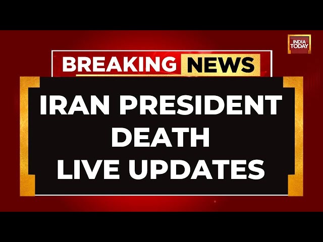 ⁣Iran President Death LIVE Updates | Iran President Killed Chopper Crash LIVE News | India Today LIVE