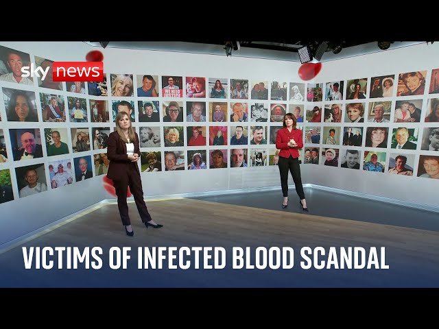 ⁣The faces and stories behind the infected blood scandal