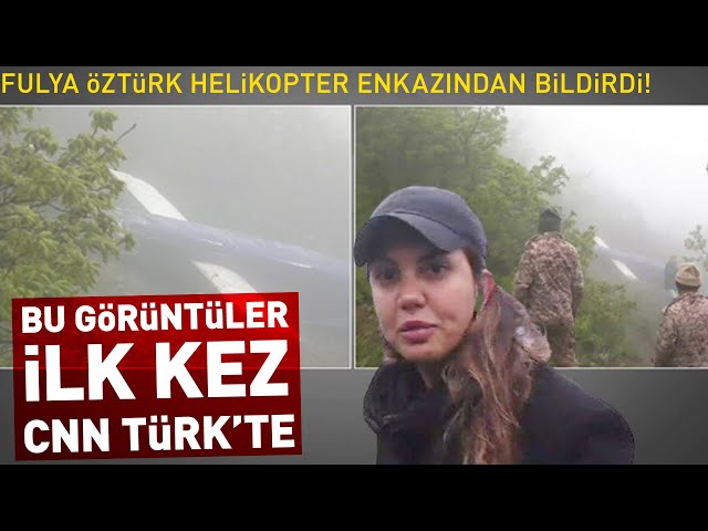  #CANLI CNN TÜRK helikopterin gövdesine ulaştı: Reisi'nin öldüğü enkazdan görüntüler CNN TÜRK&#