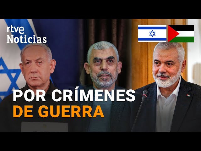 ⁣ISRAEL-GAZA: El FISCAL de la CPI pide ÓRDENES de DETENCIÓN contra NETANYAHU y los LÍDERES de HAMÁS