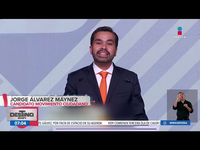 ⁣Así se vivió el tercer debate presidencial entre Sheinbaum, Xóchitl y Máynez | Noticias con Paco Zea