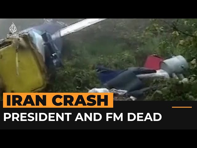 Iranian president killed in helicopter crash