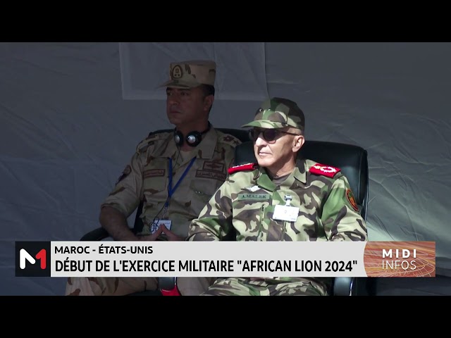 ⁣Début de l´exercice militaire "African Lion", édition 2024