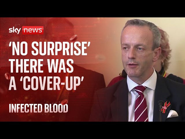 ⁣Infected blood scandal: 'A cover up' and 'a deliberate attempt to lie'
