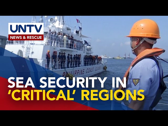 PCG intensifies maritime law enforcement in 6 critical regions