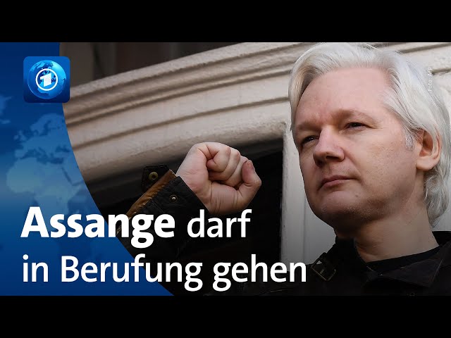 ⁣Assange darf gegen Auslieferung in USA vorgehen