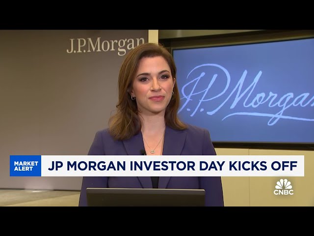 ⁣JPMorgan investor day kicks off