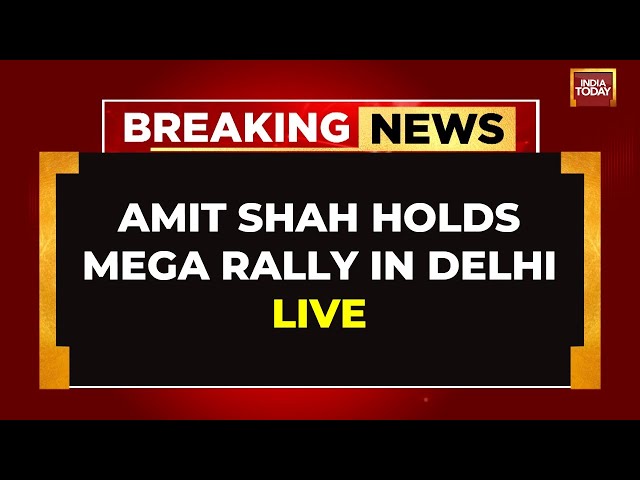 ⁣LIVE: HM Amit Shah Addresses Public Meeting In Sangam Vihar, New Delhi | Lok Sabha Election 2024