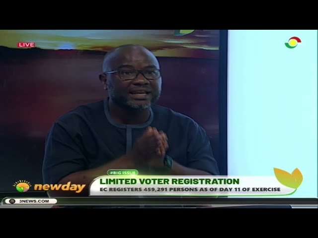 ⁣#TV3NewDay: Limited Voter Registration - It is now called Error commission - Tamakloe
