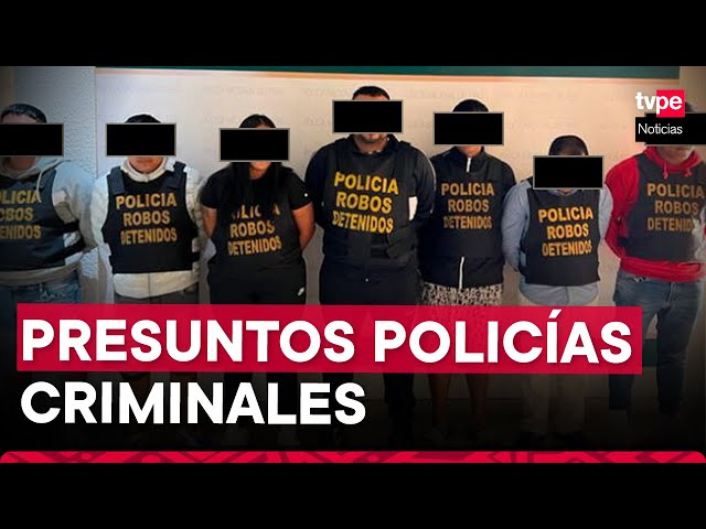 ⁣San Luis: desarticulan banda criminal conformado por presuntos policías