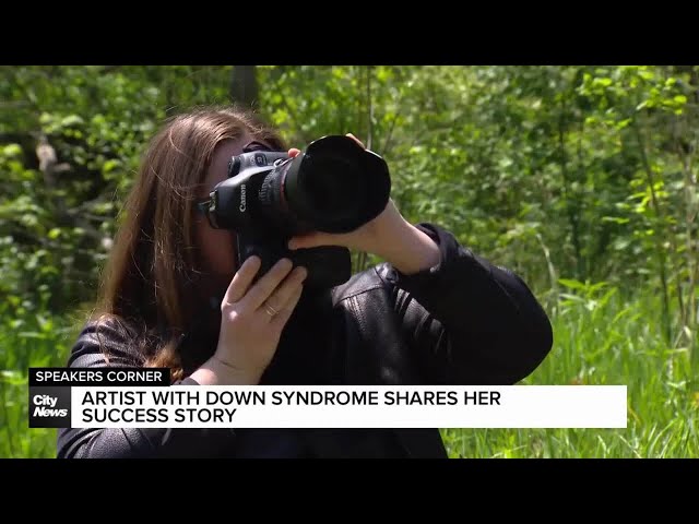 ⁣Mississauga Woman, living with Down Syndrome, shares her success story