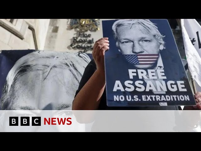 ⁣Wikileaks founder Julian Assange wins right to challenge US extradition | BBC News