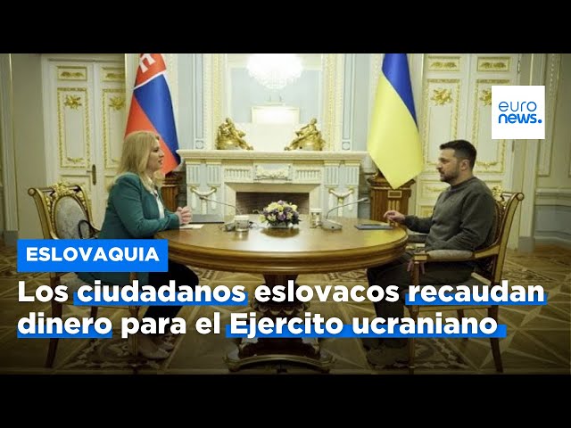 ⁣Los ciudadanos eslovacos recaudan millones de euros para Ucrania | euronews 