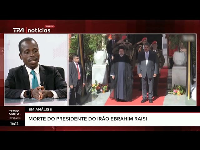 ⁣Em análise -  Morte do Presidente do Irão Ebrahim Raisi