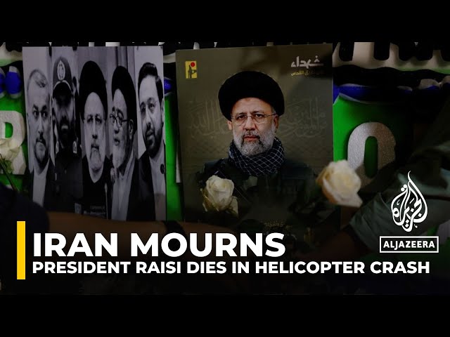 ⁣Iran mourns after Raisi dies in helicopter crash; VP named acting president