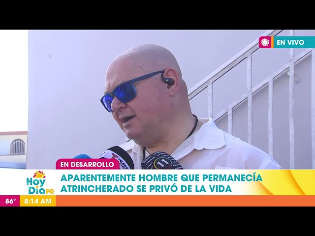 Tras siete horas de negociaciones: se priva de la vida hombre atrincherado en residencia