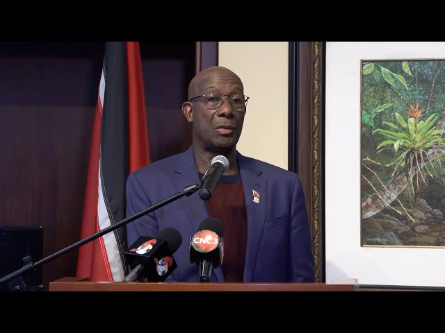 ⁣PM Rowley On Auditor General Matter