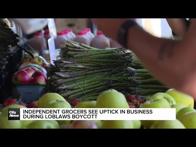 ⁣Independent grocers in Toronto see uptick in business during Loblaws boycott