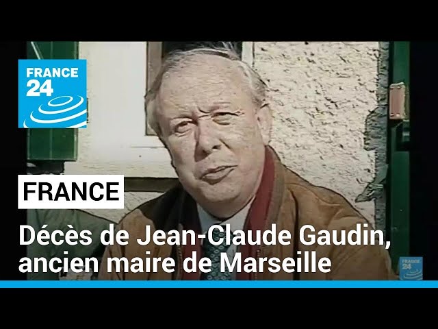 Décès de Jean-Claude Gaudin, longtemps maire et incarnation de Marseille • FRANCE 24