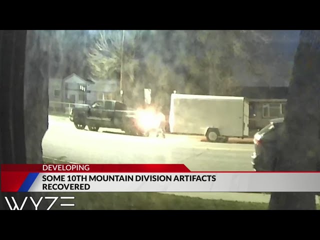⁣Some 10th Mountain Division artifacts recovered